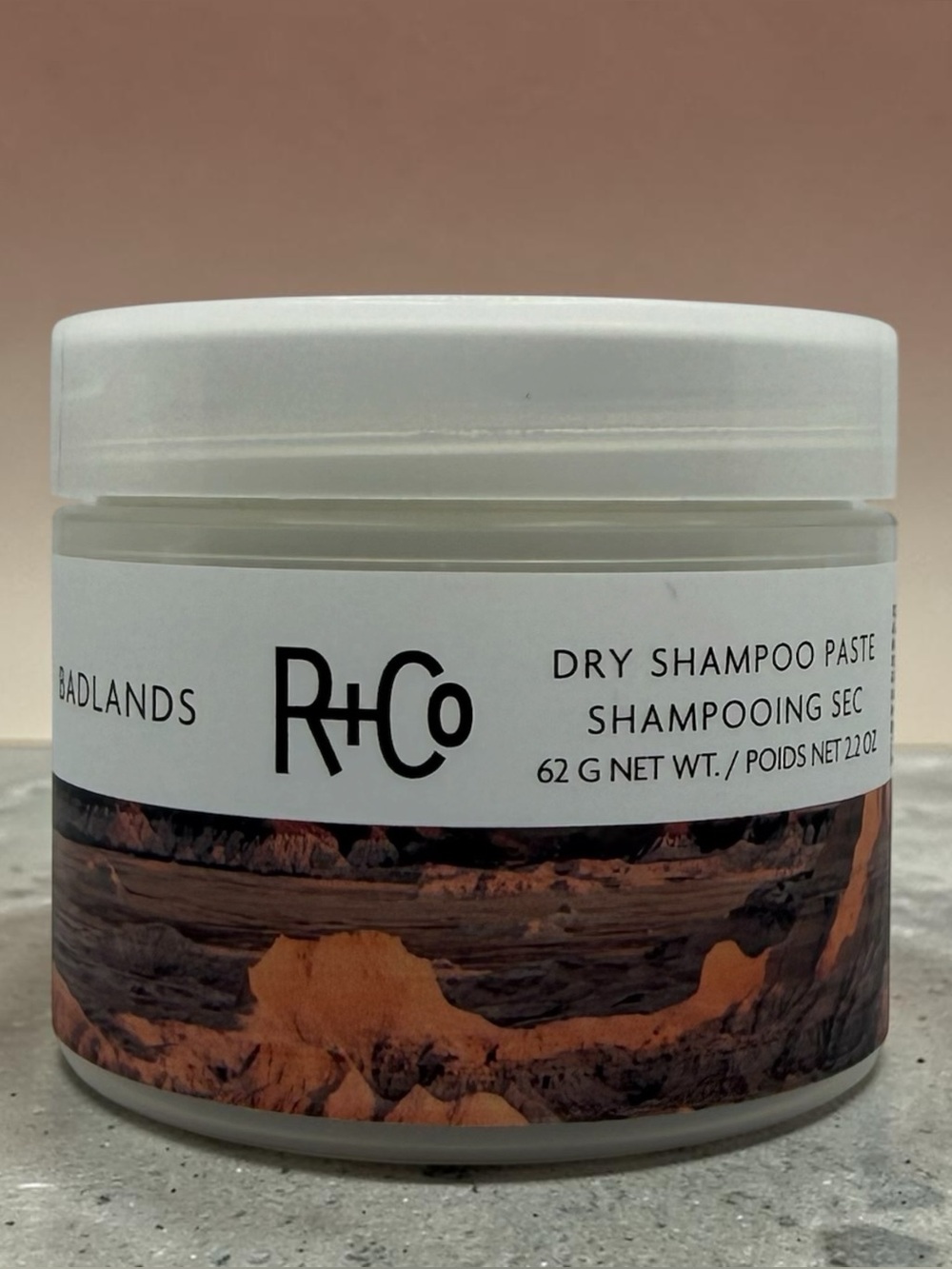 R+Co Badlands Dry Shampoo Paste 2.2 oz Volumizing Texture Oil Absorber Matte